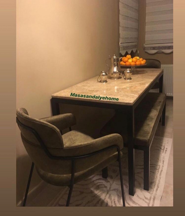 MERMER MASA STRİKE SANDALYE TAKIMI