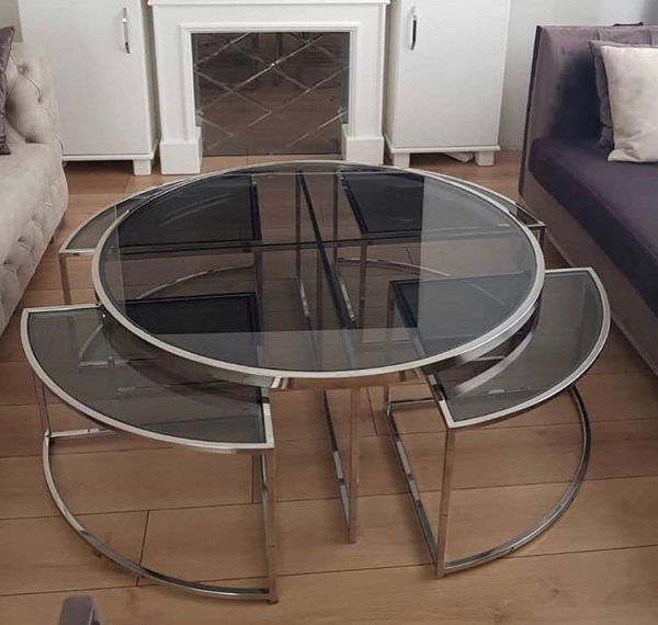 YONCA ORTA SEHBA MODELİ FÜME CAMLI